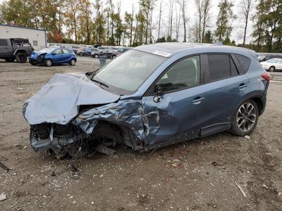 Salvage cars for sale from Copart Arlington, WA: 2016 Mazda CX-5 GT