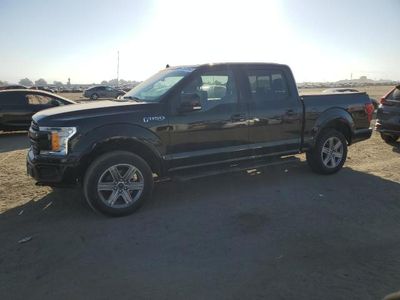 Salvage cars for sale from Copart Bakersfield, CA: 2018 Ford F150 Supercrew