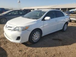 Salvage cars for sale at Phoenix, AZ auction: 2013 Toyota Corolla Base