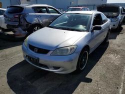 Salvage cars for sale from Copart Vallejo, CA: 2004 Honda Civic LX
