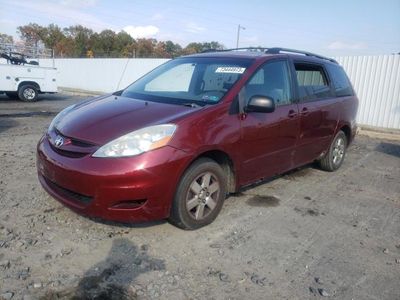 Salvage cars for sale from Copart Glassboro, NJ: 2006 Toyota Sienna CE