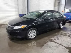 Salvage cars for sale from Copart Ham Lake, MN: 2012 Honda Civic LX