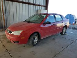 Ford Focus zx4 salvage cars for sale: 2007 Ford Focus ZX4