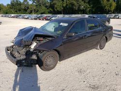 Salvage cars for sale at Apopka, FL auction: 2002 Toyota Camry LE