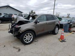 Salvage cars for sale at Dyer, IN auction: 2012 Ford Edge Limited