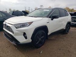 Salvage cars for sale at Franklin, WI auction: 2020 Toyota Rav4 XSE