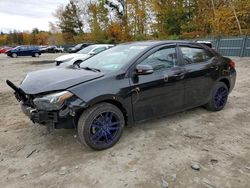 Salvage cars for sale at Candia, NH auction: 2017 Toyota Corolla L