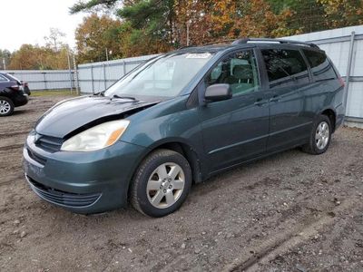 Salvage cars for sale from Copart Lyman, ME: 2005 Toyota Sienna CE