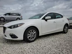 Salvage cars for sale from Copart New Braunfels, TX: 2015 Mazda 3 Grand Touring