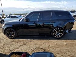 Salvage cars for sale at Woodhaven, MI auction: 2014 Land Rover Range Rover Supercharged