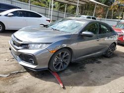 Salvage cars for sale from Copart Austell, GA: 2017 Honda Civic Sport