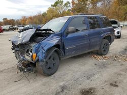 Salvage cars for sale at Ellwood City, PA auction: 2002 Chevrolet Trailblazer