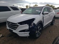 Salvage cars for sale at Elgin, IL auction: 2017 Hyundai Tucson Limited