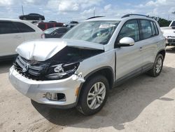 Salvage cars for sale from Copart Riverview, FL: 2016 Volkswagen Tiguan S