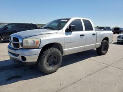 Salvage cars for sale from Copart Grand Prairie, TX: 2006 Dodge RAM 1500 ST