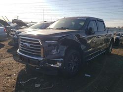 Salvage cars for sale at Elgin, IL auction: 2015 Ford F150 Supercrew
