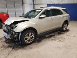 Salvage cars for sale from Copart Chalfont, PA: 2016 Chevrolet Equinox LT