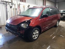 Salvage cars for sale at Elgin, IL auction: 2004 Toyota Sienna CE
