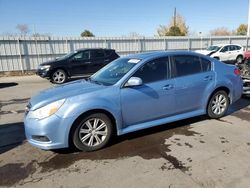 Vehiculos salvage en venta de Copart Littleton, CO: 2010 Subaru Legacy 2.5I Premium