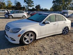 Mercedes-Benz salvage cars for sale: 2011 Mercedes-Benz C 300 4matic