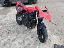 Salvage motorcycles for sale at Knightdale, NC auction: 2006 Honda CBR600 RR