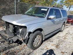 Salvage cars for sale at Cicero, IN auction: 2012 Ford Expedition EL XLT