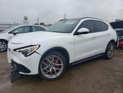 Salvage cars for sale from Copart Chicago Heights, IL: 2018 Alfa Romeo Stelvio TI Sport