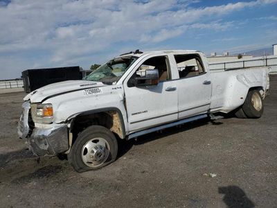 Salvage cars for sale from Copart Bakersfield, CA: 2018 GMC Sierra K3500 SLT
