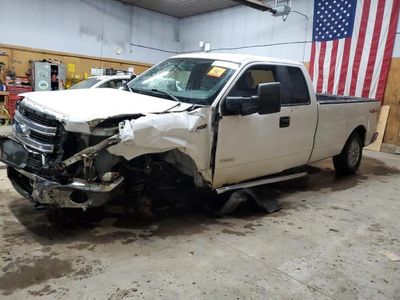 Salvage cars for sale from Copart Kincheloe, MI: 2013 Ford F150 Super Cab