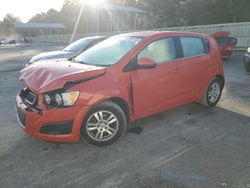 Salvage cars for sale from Copart Savannah, GA: 2013 Chevrolet Sonic LT