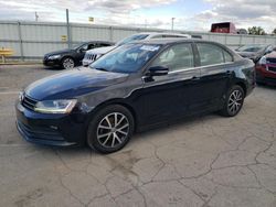 Salvage cars for sale at Dyer, IN auction: 2017 Volkswagen Jetta SE