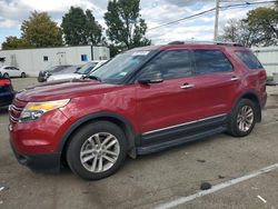 Salvage cars for sale at Moraine, OH auction: 2013 Ford Explorer XLT