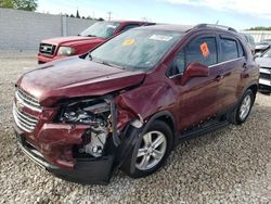 Salvage cars for sale at Franklin, WI auction: 2016 Chevrolet Trax 1LT