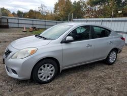 Salvage cars for sale from Copart Lyman, ME: 2012 Nissan Versa S