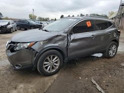 Salvage cars for sale from Copart Wheeling, IL: 2017 Nissan Rogue Sport S