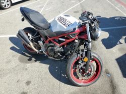 Salvage Motorcycles for parts for sale at auction: 2021 Suzuki SV650 A