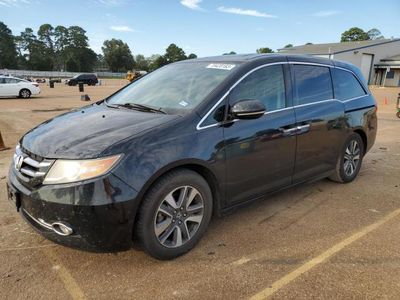 Salvage cars for sale from Copart Longview, TX: 2015 Honda Odyssey Touring