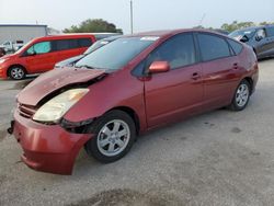 Salvage cars for sale from Copart Orlando, FL: 2004 Toyota Prius