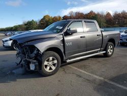 Salvage cars for sale from Copart Brookhaven, NY: 2017 Dodge RAM 1500 ST