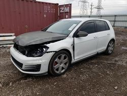 Vehiculos salvage en venta de Copart Elgin, IL: 2016 Volkswagen GTI S/SE