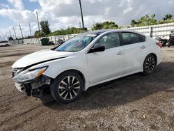 Salvage cars for sale at Miami, FL auction: 2018 Nissan Altima 2.5