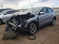 Salvage cars for sale at Elgin, IL auction: 2021 Honda HR-V LX