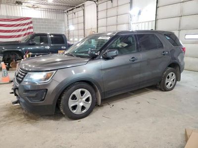 Salvage cars for sale from Copart Columbia, MO: 2017 Ford Explorer Police Interceptor