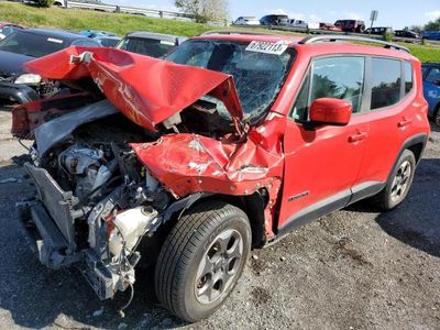 Salvage cars for sale from Copart Finksburg, MD: 2016 Jeep Renegade Latitude