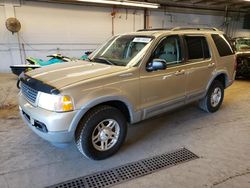 Ford salvage cars for sale: 2002 Ford Explorer XLT