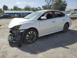 Salvage cars for sale from Copart Wichita, KS: 2016 Nissan Sentra S