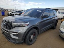 Salvage cars for sale from Copart Brighton, CO: 2021 Ford Explorer ST