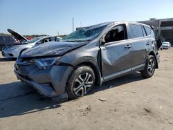 Salvage cars for sale at Fredericksburg, VA auction: 2018 Toyota Rav4 LE