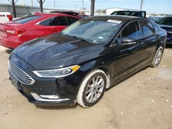 Salvage cars for sale from Copart Temple, TX: 2017 Ford Fusion SE