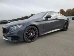 Salvage cars for sale at Brookhaven, NY auction: 2015 Mercedes-Benz S 550